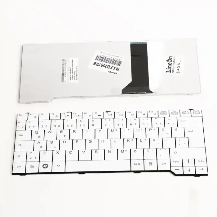 Fujitsu Sa3650 Si3655 V080129DK2 Notebook Klavye Beyaz