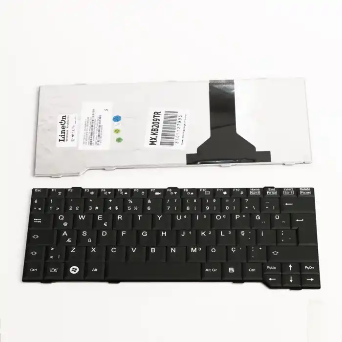 Fujitsu v080129dk2tr Türkçe Klavye Siyah