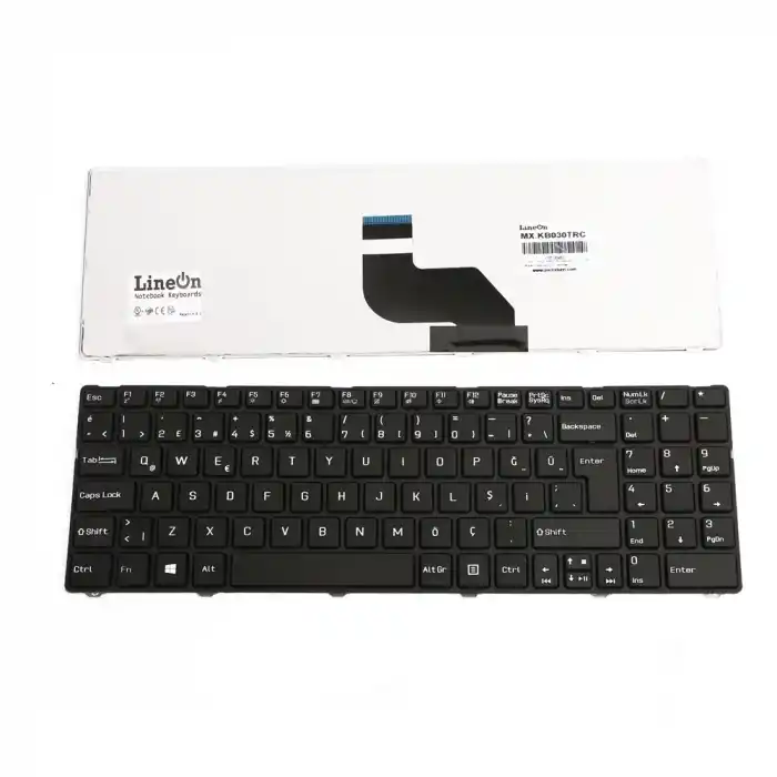 Grundig GNB 1670 B2 i7 Notebook Klavye Çerçeveli