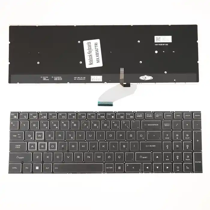 Hasee G7000M G8000M Notebook Klavye Işıklı