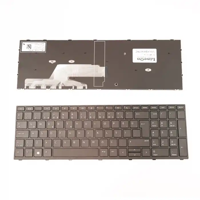 HP 450 G5 Uyumlu Klavye Tuş Takımı Çerçeveli