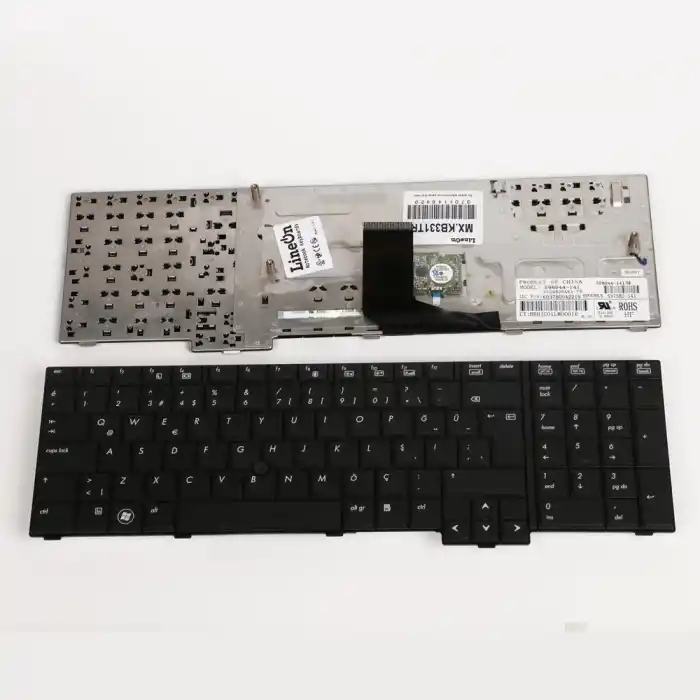 HP Elitebook 598044-051 V104826AK1 Klavye Tuş Takımı Siyah Türkçe