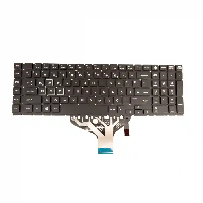 HP Omen 17-CB Notebook Klavye Işıklı RGB