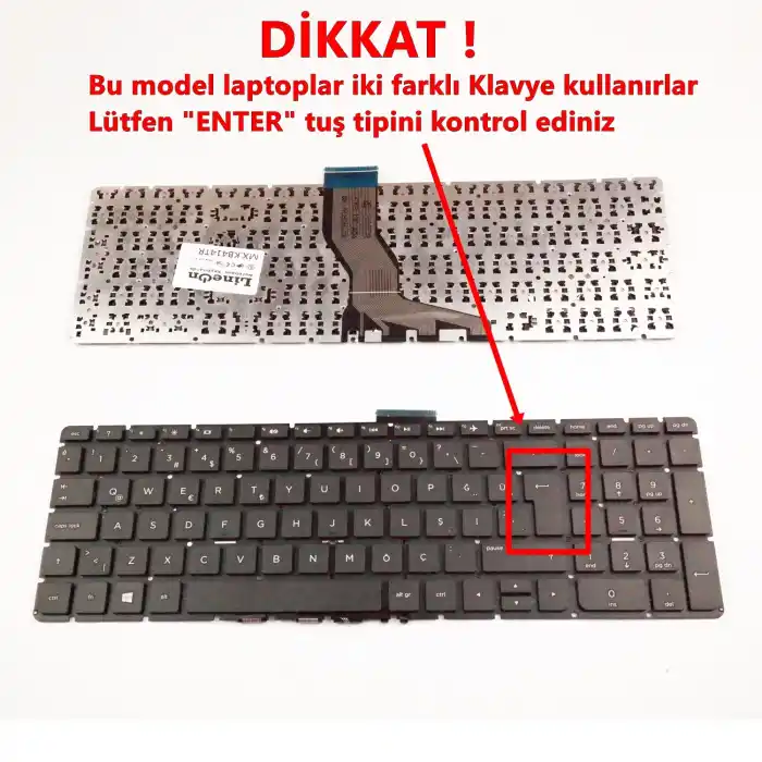 Hp Pavilion 15-BC017NT Notebook Klavye