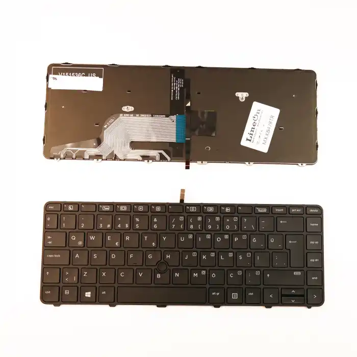 Hp Probook 430 G3 Notebook Klavye Işıklı