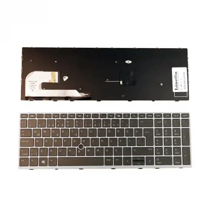 HP L14366-001, L14366-141 Notebook Klavye (TrackPointli)