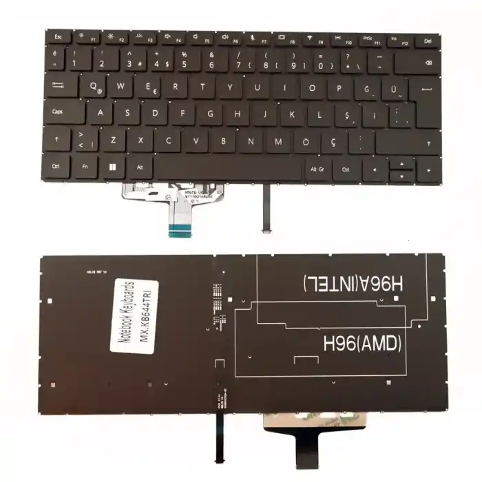 Huawei Matebook 13 VLT-W50 Notebook Klavye Işıklı