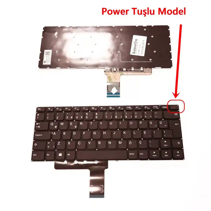 Lenovo Ideapad B110-14IBR Notebook Klavye Tuş Takımı