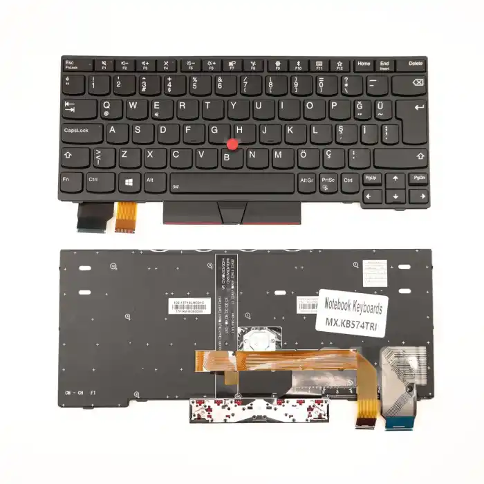 Lenovo Thinkpad 01YP187 Notebook Klavye Işıklı