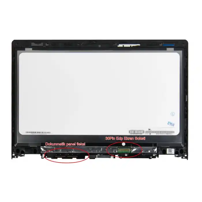 Lenovo Yoga 80QD009TTX Ekran ve Dokunmatik Set Çerçeveli