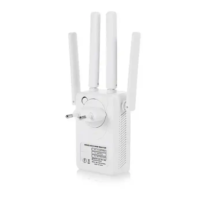 LineOn 300Mbps Wifi Repeater - Router Kablosuz Aktarıcı 4 Antenli