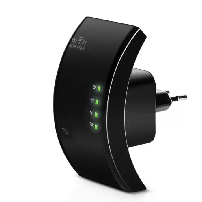 LineOn 300Mbps Wifi Repeater - Router Kablosuz Aktarıcı Siyah