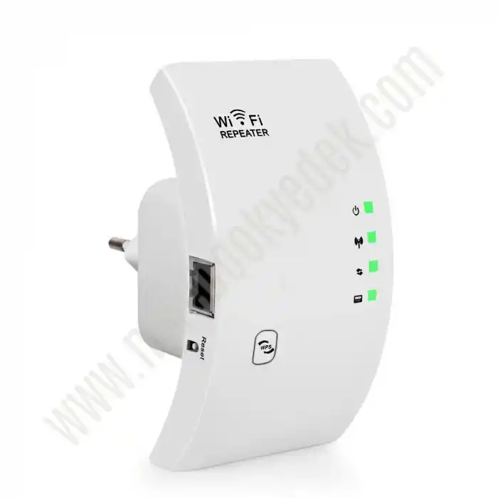 LineOn 300Mbps Wifi Repeater - Router Kablosuz Aktarıcı Siyah