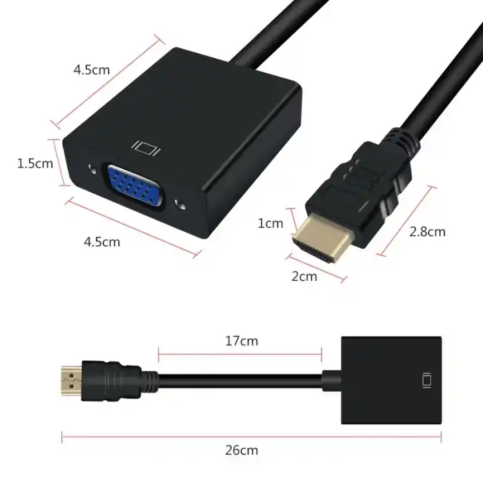 LineOn HDMI to Vga Çevirici Aparat