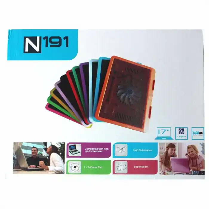 LineOn Tek Fanlı Notebook Altı Fan Stand Soğutucu (7 Renk)