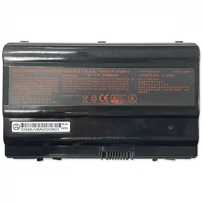 Monster 6-87-P750S-4272 Notebook Batarya Pil