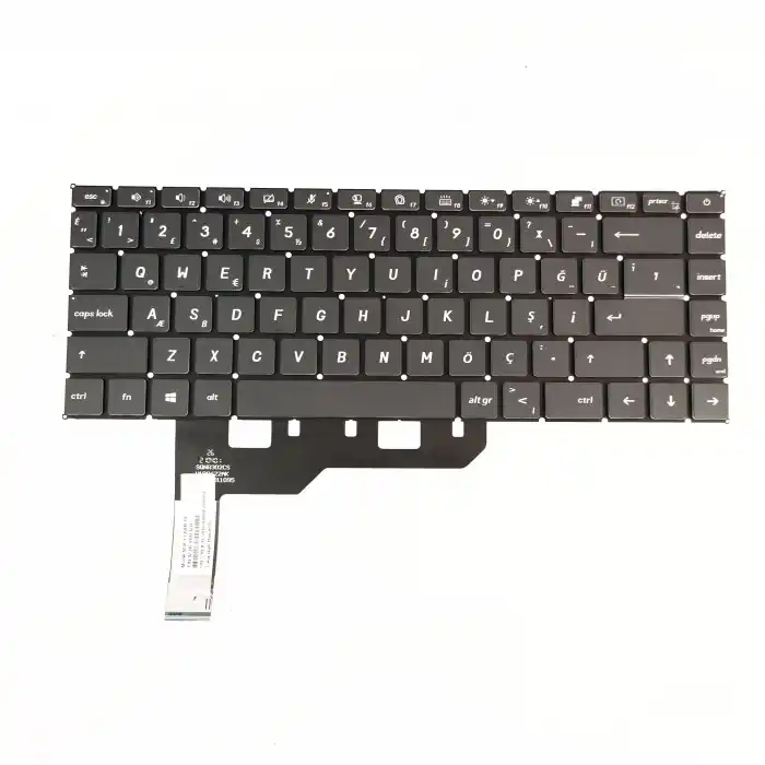 MSI Modern 15 A10M A10RAS Notebook Klavye Işıklı