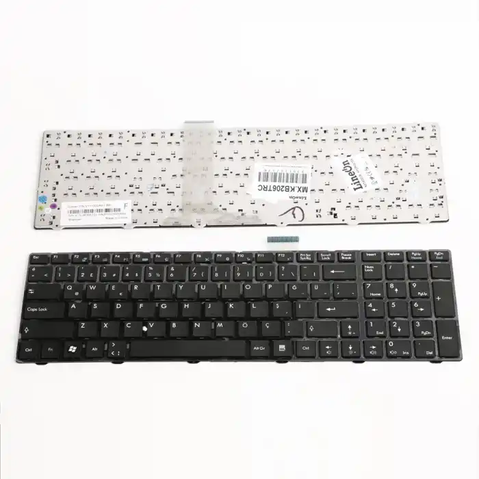 MSI MS-163 MS-16G5 Klavye Tuş Takımı Türkçe Siyah