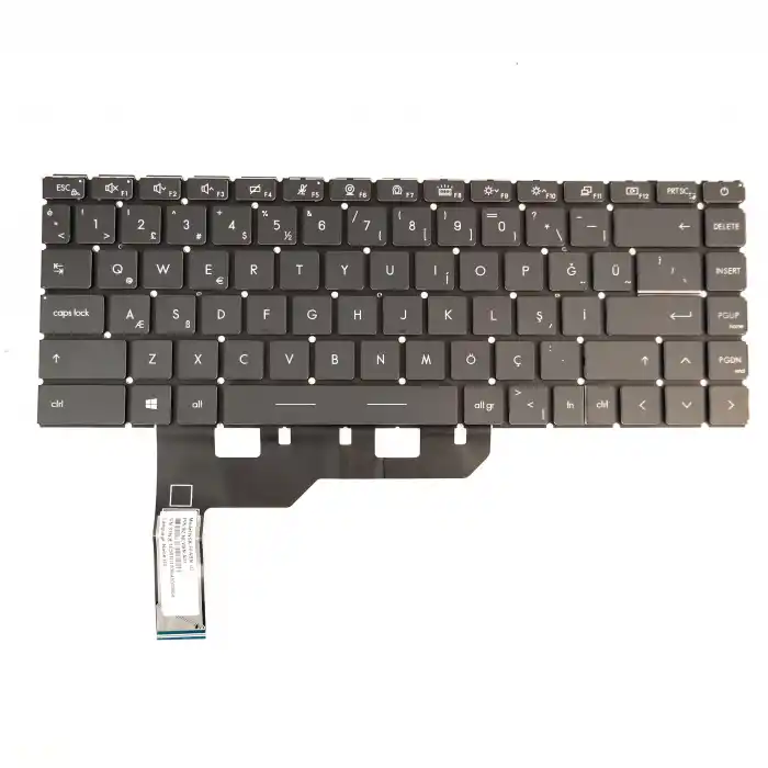 MSI Prestige 14 P14 MS-14C1 Notebook Klavye Işıklı