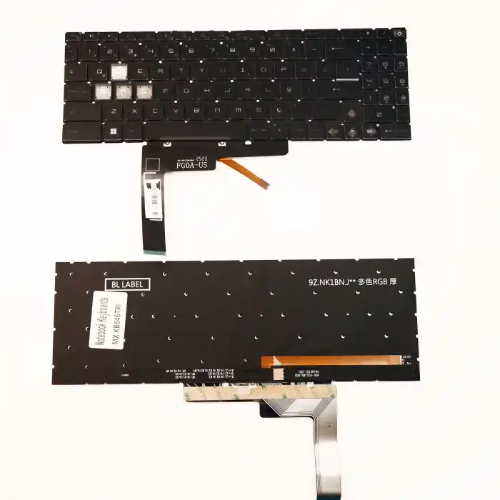 MSI Thin 15 B12UCX Notebook Klavye Işıklı