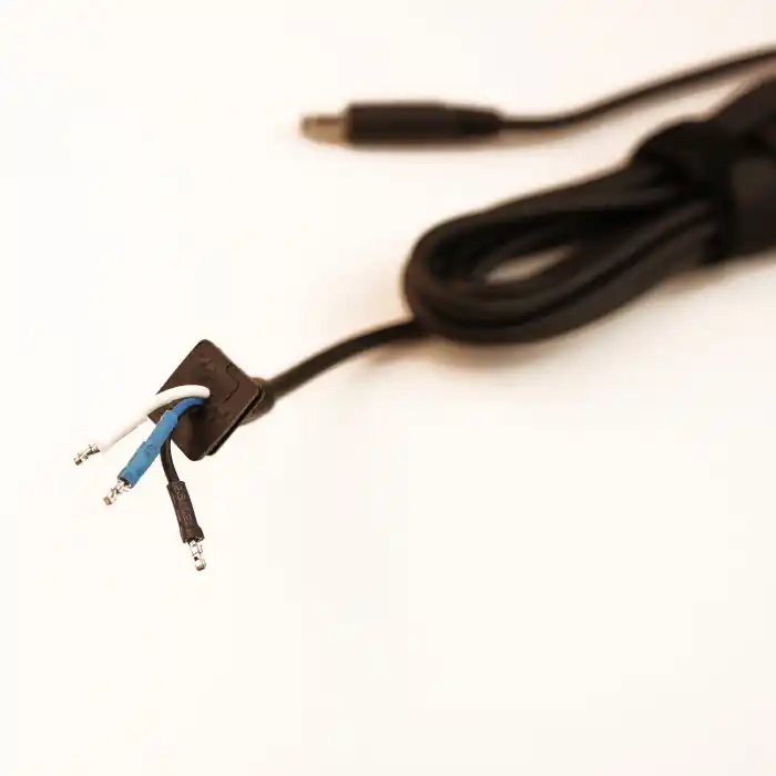 Notebook Adaptör Dc Kablo 4.5X3.0mm (Dell İnce İğneli) (3 Kablolu)