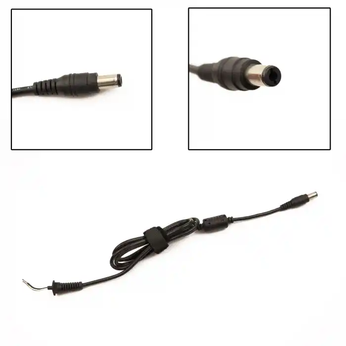 Notebook Adaptör Dc Kablo 6.3X3.0mm (Toshiba Eski Tip Uç)