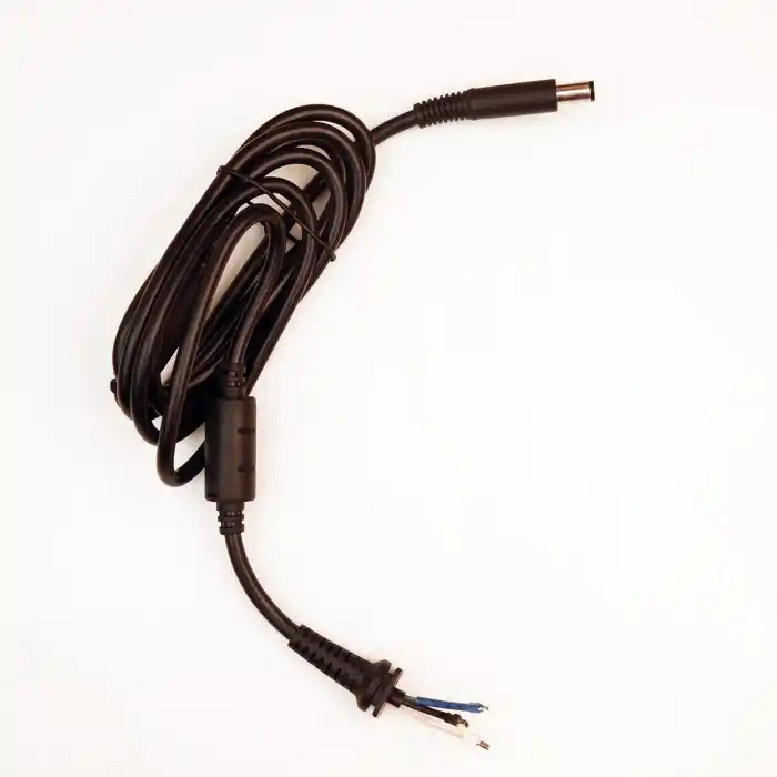 Notebook Adaptör Dc Kablo 7.4x5.0mm (HP / Dell Kalın Uyumlu 3xKablolu Uç) 180W+