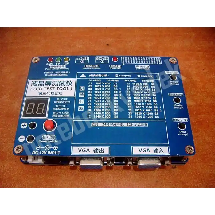 Notebook LCD/LED Test Cihazı