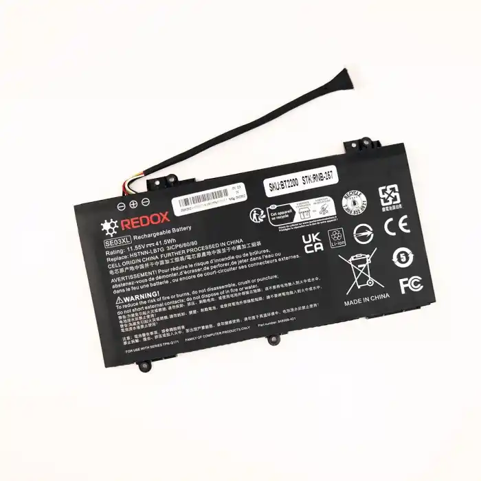 Redox HP SE03XL Notebook Batarya Pil