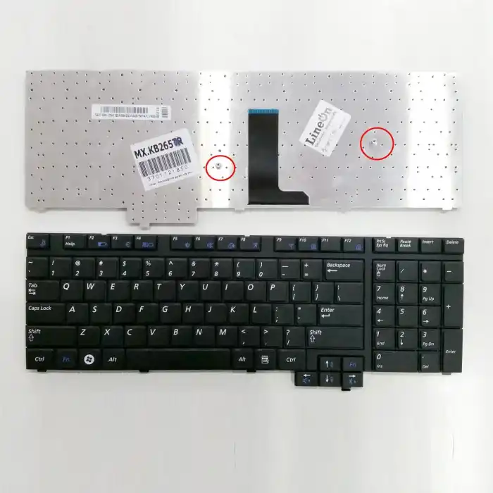 SAMSUNG NP-R720 R720 Klavye Siyah