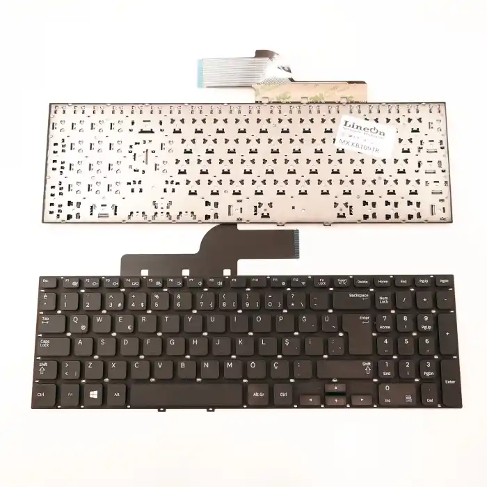 Samsung NP270e5 NP270e3 Klavye siyah Türkçe