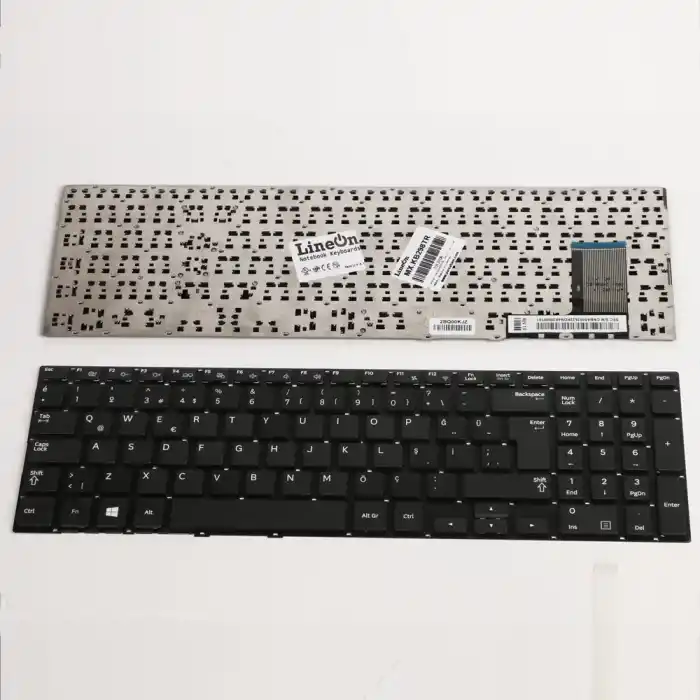 Samsung NP370R5E NP450R5E Klavye Siyah Türkçe