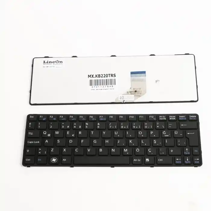 Sony 149101011tr HMB8820NFF291A SVE1111 SVE1112 Klavye Tuş Takımı Siyah Türkçe