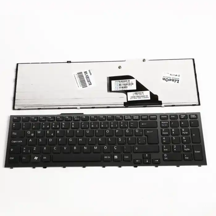 Sony 550102H46-203-G Klavye Tuş Takımı Siyah Çerçeveli