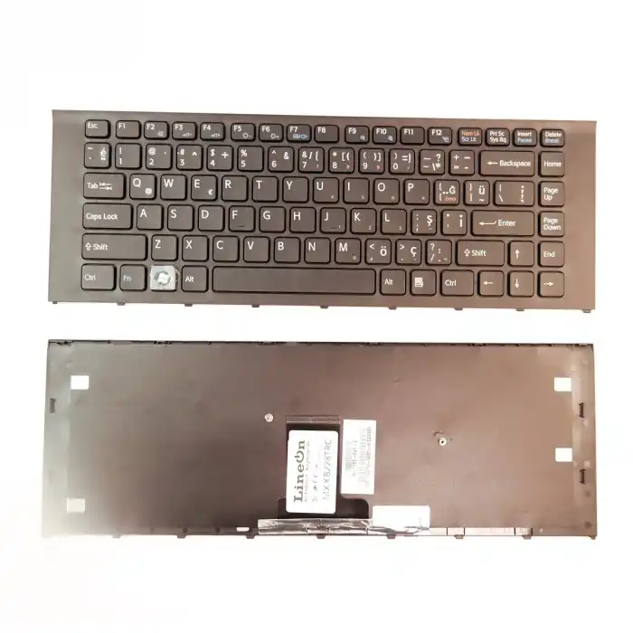 Sony Vaio 148970211 Notebook Klavye Çerçeveli