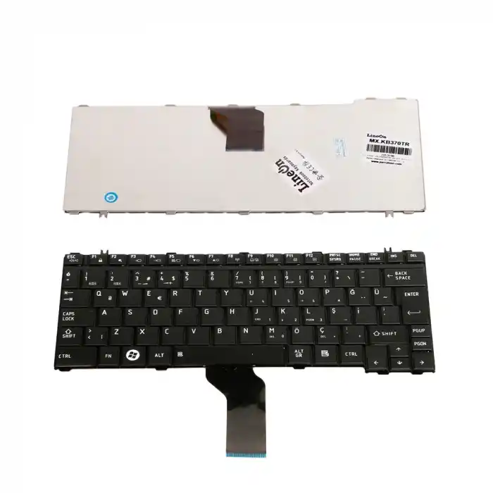 Toshiba G83C000A51TR , AEBU2A00030-TR , AEBU2A00050-TR Siyah Türkçe Klavye