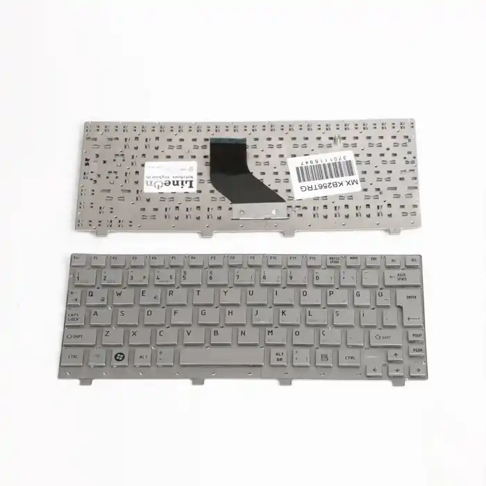 Toshiba Mini Nb200 Nb205 Nb305 Notebook Klavye Gri