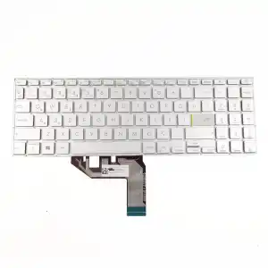 Asus VivoBook 15 D513UA Notebook Klavye Işıklı Gümüş