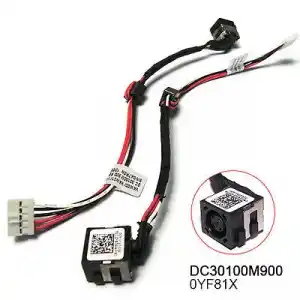 Dell 3521 5521 dc power jack kablolu soket
