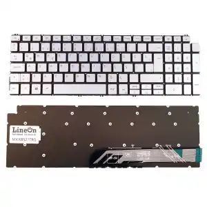 Dell Inspiron 15 5590 Notebook Klavye Gri