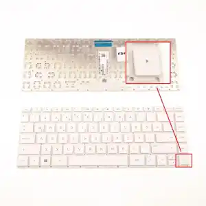 Hp 928708-141, 924117-141, 924116-141 Notebook Klavye Beyaz