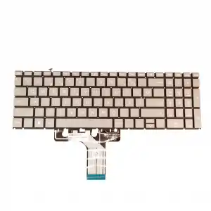 HP Pavilion 15-FC Notebook Klavye Gri