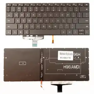Huawei Matebook 13 VLR-W19L  Notebook Klavye (US) Işıklı