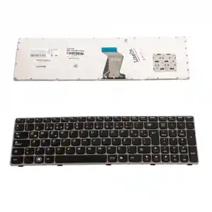 Lenovo Y570M Y570NT Y570P Notebook Klavye Gri Çerçeveli