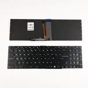 MSI MS-17G1 MS-17G3 Notebook Klavye Işıklı