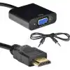 HDMI to VGA + Ses aktarma - Tüm Cihazlarla Uyumlu