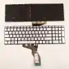 HP 15-BR 15-CC 15-CS Notebook Klavye Gri Işıklı