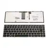 Lenovo B40-70 300-14IBR 300-14ISK Notebook Klavye Gri Çerçeveli Işıklı
