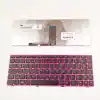 Lenovo Ideapad Z470 Z475 Klavye Tuş Takımı Pembe Çerçeve