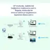 LineOn 300Mbps Wifi Repeater - Router Kablosuz Aktarıcı Beyaz Antenli